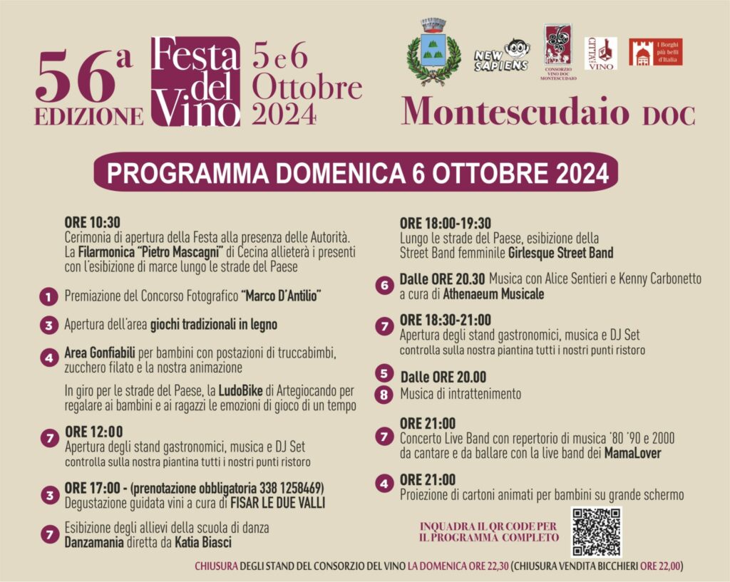 56^ Festa del Vino DOC di Montescudaio